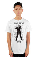 Load image into Gallery viewer, Mob Rule NYC White tultex mens t shirt