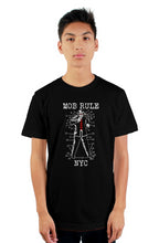 Load image into Gallery viewer, MOB RULE NYC Black tultex mens t shirt