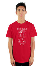 Load image into Gallery viewer, MOB RULE NYC Black tultex mens t shirt