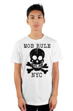 Load image into Gallery viewer, MOB RULE NYC BLACK SKULLtultex mens t shirt