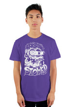 Load image into Gallery viewer, STONED! Stoner 4/20 Crazy face tultex mens t shirt
