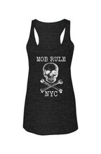 Load image into Gallery viewer, Mob Rule Skull Triblend Racerback Tank