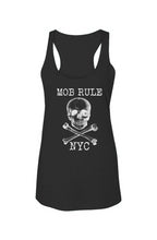 Load image into Gallery viewer, Mob Rule Skull Triblend Racerback Tank
