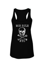 Load image into Gallery viewer, Mob Rule Skull Triblend Racerback Tank
