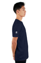 Load image into Gallery viewer, Sun God Surf’s Up black tultex mens t shirt