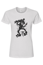Load image into Gallery viewer, Johnny Pandora Japanese Twist white Women's T-Shirt