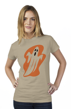Load image into Gallery viewer, Halloween Ghost tultex womens t shirt
