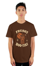 Load image into Gallery viewer, Halloween Freaky Tiki tultex mens t shirt