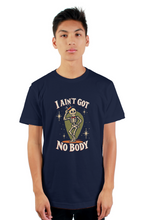 Load image into Gallery viewer, Halloween I Ain t Got No Body tultex mens t shirt