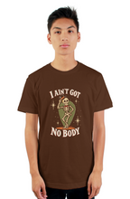 Load image into Gallery viewer, Halloween I Ain t Got No Body tultex mens t shirt
