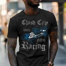Load image into Gallery viewer, Clash City Racing Deuce Sedan Technical mens t shirt