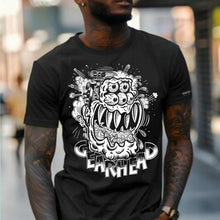 Load image into Gallery viewer, Clash City Racing Gearhead Fink Monster tultex mens t shirt