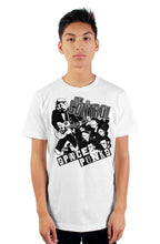 Load image into Gallery viewer, Space Punks Out Of Control white mens t shirt
