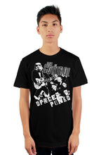Load image into Gallery viewer, Space Punks Out Of control black mens t shirt