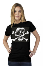 Load image into Gallery viewer, Limited Edition Signature Series Skull black womens t shirt