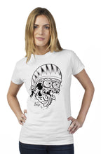 Load image into Gallery viewer, Weirdoh Extrana white womens t shirt