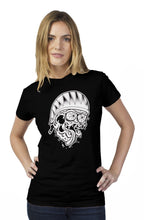 Load image into Gallery viewer, Weirdoh Extrana black womens t shirt
