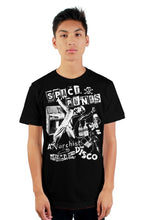 Load image into Gallery viewer, Space Punks Redux Signature Series black mens t shirt