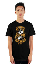 Load image into Gallery viewer, Clash City Tattoo Dice and Skulls design tultex mens t shirt