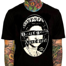 Load image into Gallery viewer, LIMITED EDITION Bourgeois Anarchist Black mens t shirt