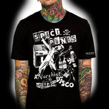 Load image into Gallery viewer, Space Punks Redux Signature Series black mens t shirt