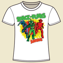 Load image into Gallery viewer, SPACE PUNKS # 4 SUBFORM Men's White tee