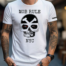 Load image into Gallery viewer, Mob Rule Psychomania Biker Skullmens t shirt
