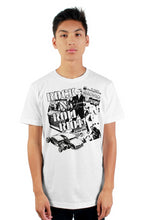 Load image into Gallery viewer, Rock N Roll Riot!! Men&#39;s white tultex mens t shirt
