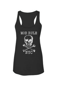Mob Rule Skull Triblend Racerback Tank