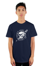 Load image into Gallery viewer, Dead Men DMDR Tattoo Skull mens t shirt
