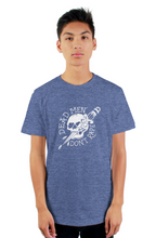 Load image into Gallery viewer, Dead Men DMDR Tattoo Skull mens t shirt
