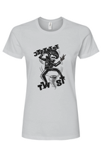 Load image into Gallery viewer, Johnny Pandora Japanese Twist white Women's T-Shirt
