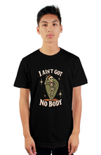 Load image into Gallery viewer, Halloween I Ain t Got No Body tultex mens t shirt
