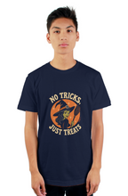 Load image into Gallery viewer, Halloween No Tricks tultex mens t shirt
