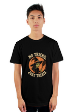 Load image into Gallery viewer, Halloween No Tricks tultex mens t shirt
