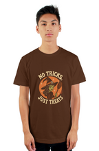 Load image into Gallery viewer, Halloween No Tricks tultex mens t shirt
