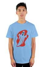 Load image into Gallery viewer, Halloween Ghost tultex mens t shirt
