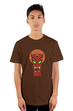 Load image into Gallery viewer, Halloween Devi lTiki tultex mens t shirt
