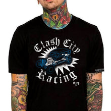 Load image into Gallery viewer, Clash City Racing 32 Ford Hot Rod cutaway men's t shirt
