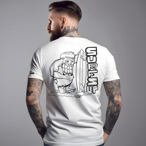 Sun God Surfer Dude tultex mens t shirt
