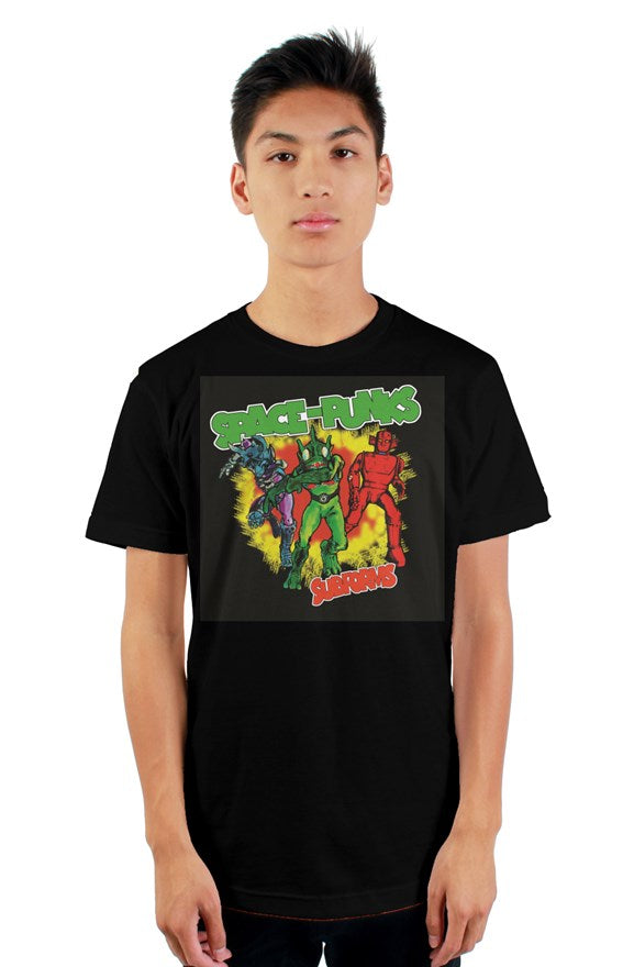 Space Punks Subforms Black men's t shirt