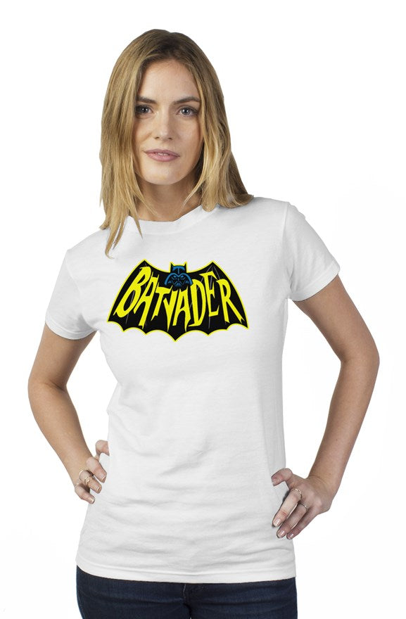 Batvader White womens t shirt