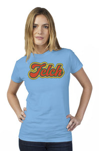 FELCH Baby blue womens t shirt