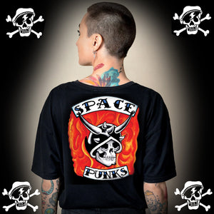 Space Punks # 5 Dokuro Black tultex mens t shirt