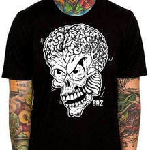 Load image into Gallery viewer, Weirdoh Alien Fink Extraña Black mens t shirt
